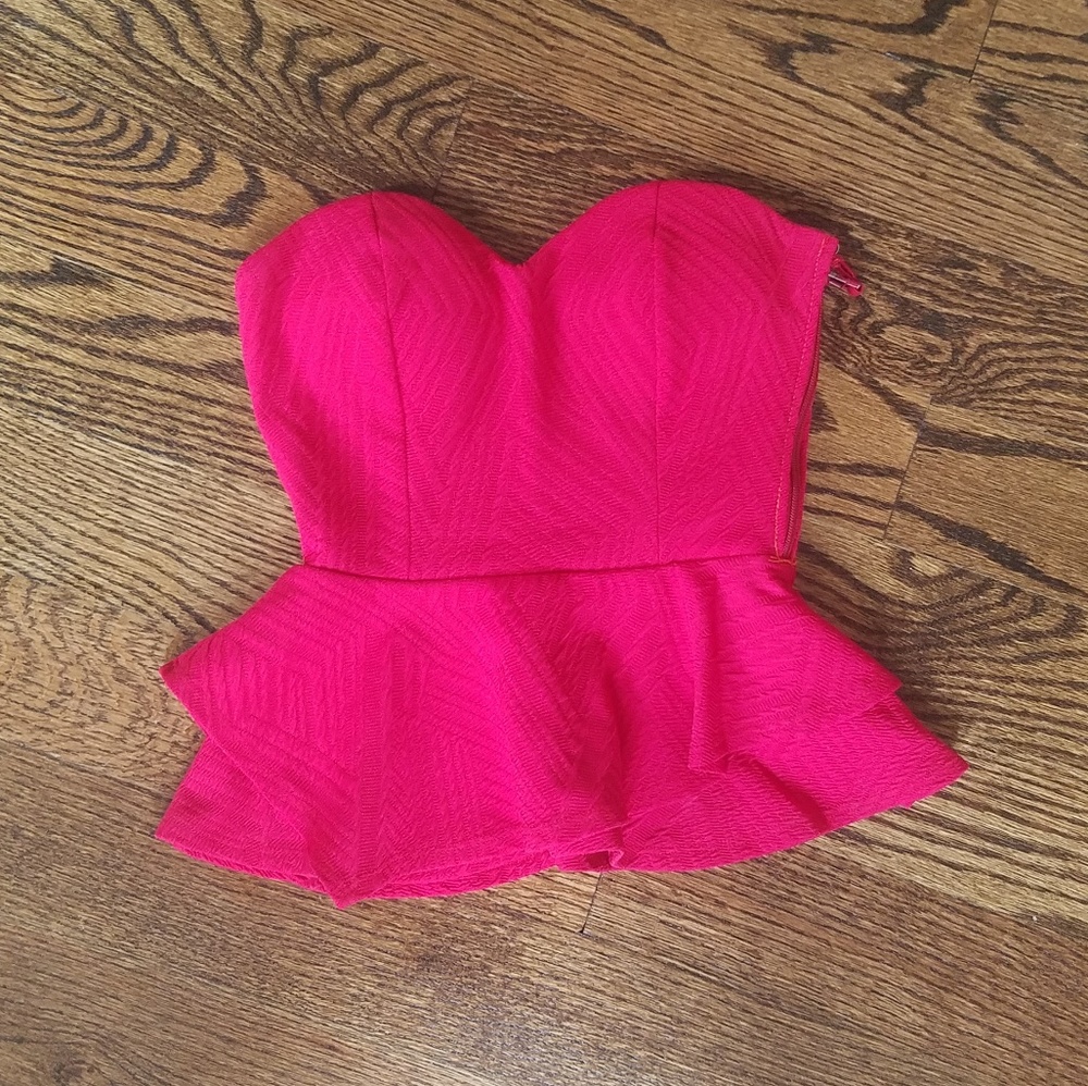 Peplum Arden B bustier